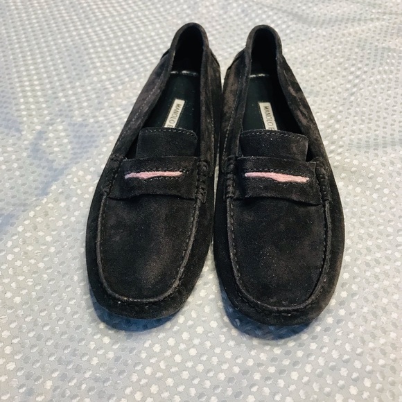 Manolo blahnik Suede Driver
Loafer Gray/Pink - Picture 7 of 14
